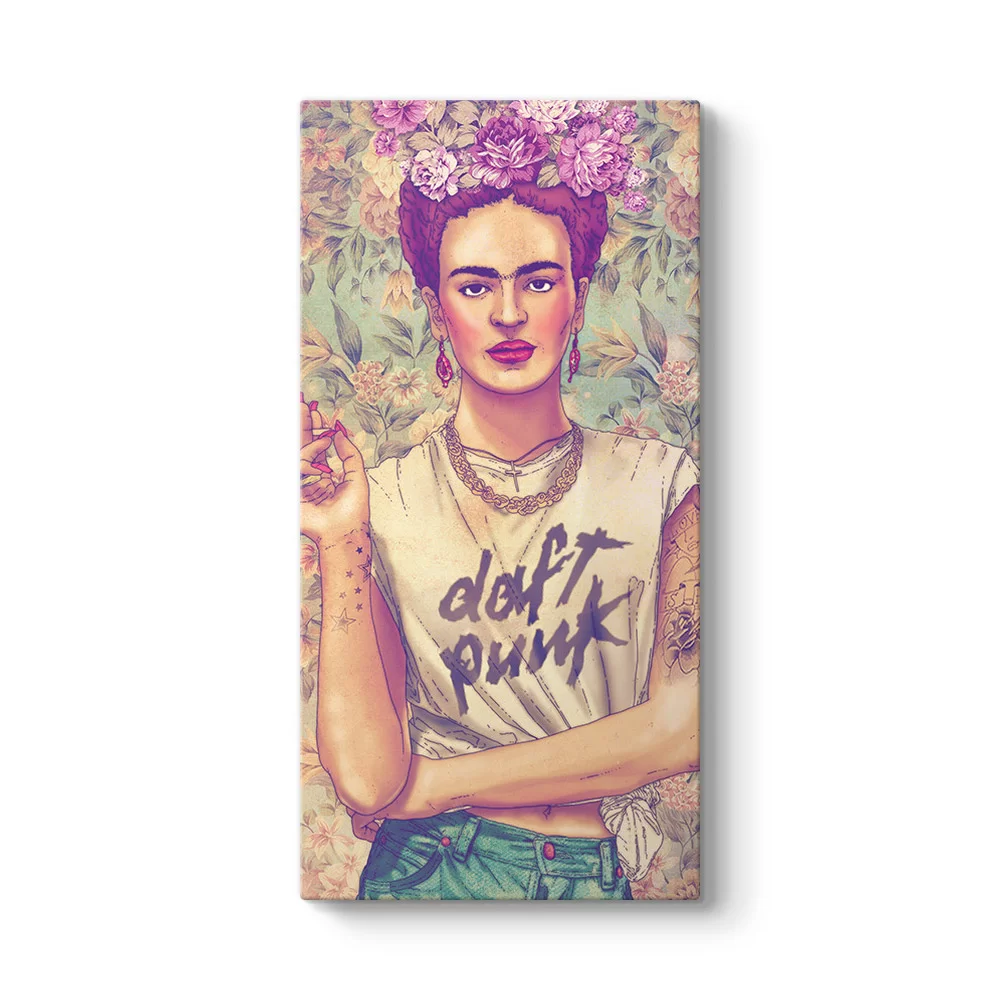 Frida Kahlo - Punk Tablosu - Model 7